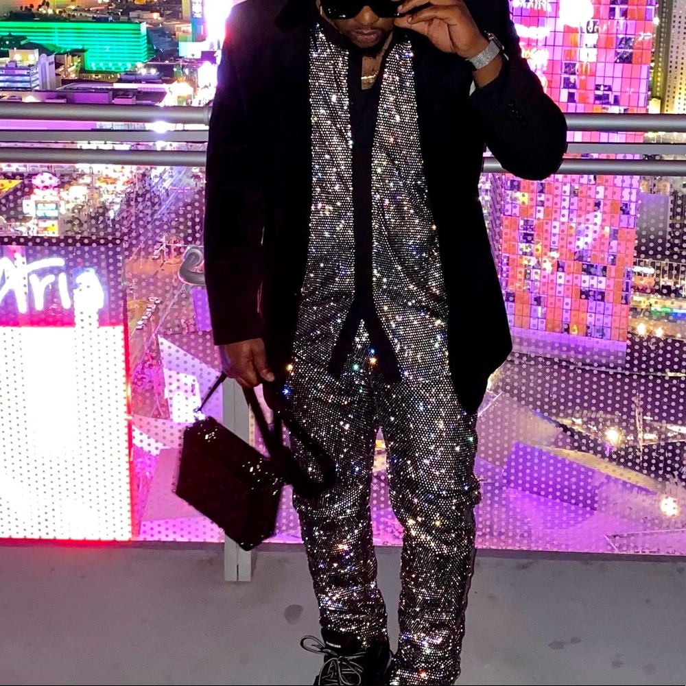 Nonpareil Rhinestone Pants